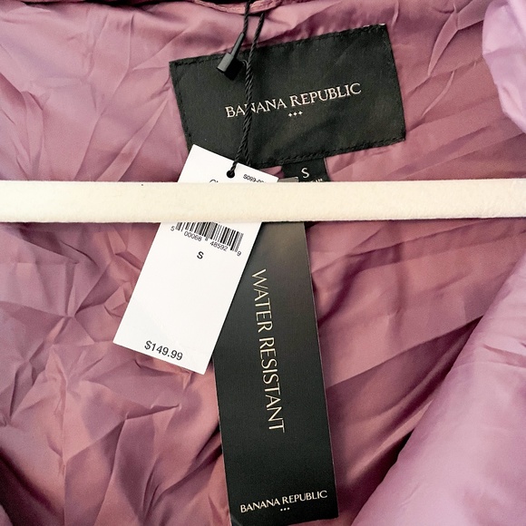 Funnel-Neck Puffer Jacket Banana Republic WATER RESISTANT - Picture 3 of 5